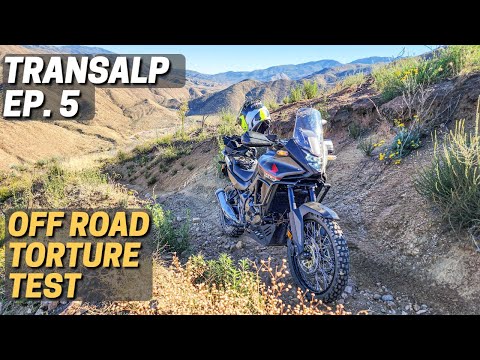 Extensive (Abusive?) Off-Road Test of the Honda Transalp 750 (EP.5)