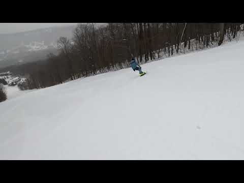 Carving at Okemo Mountain's Solitude