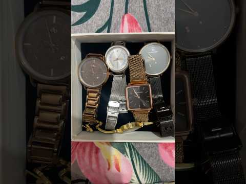 My watch collection #myntra#shoppingvlog #janvivlog #janvivlogs #shorts#birthday #myntra#myntrahaul