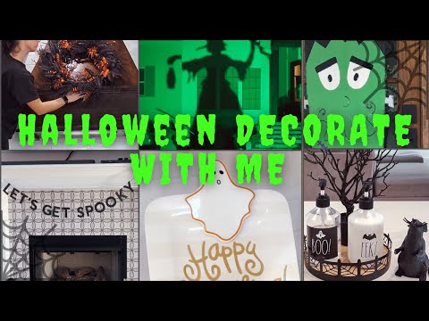 2023 HALLOWEEN DECORATE WITH ME | EASY SPOOKY CUTE HALLOWEEN DECOR | INTERIOR & OUTSIDE DECORATIONS