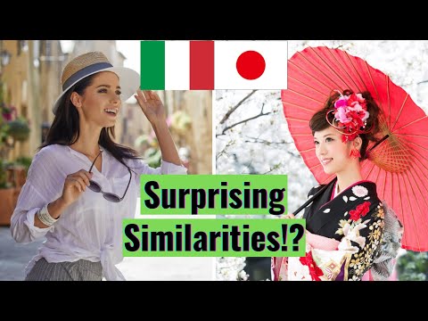 7 Surprising Similarities between Italian and Japanese!? Stereotypes are wrong...