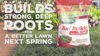 How to Apply Scotts® Turf Builder® Winterguard® Lawn Food to Feed Your Lawn