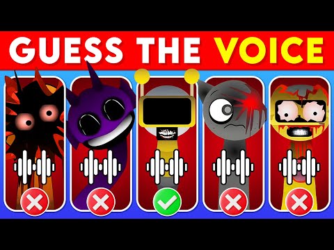 Guess The PHASE 3 Incredibox Sprunki Characters by their VOICE!? | Pinki, Simon, Wenda, Garnold