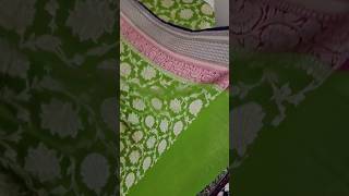 Pure Banarasi Khaddi Georgette Saree Handloom Made 7524931212 #shorts #youtubeshorts