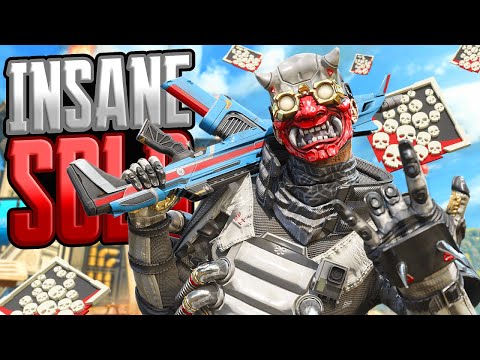 SOLO Octane INSANE 25 KILLS and 6,042 Damage Apex Legends Gameplay