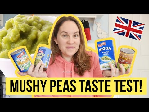 American taste tests British mushy peas (surprising!)