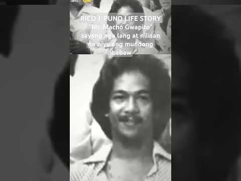 Rico J. Puno life story "Total entertainer mr. macho gwapito"