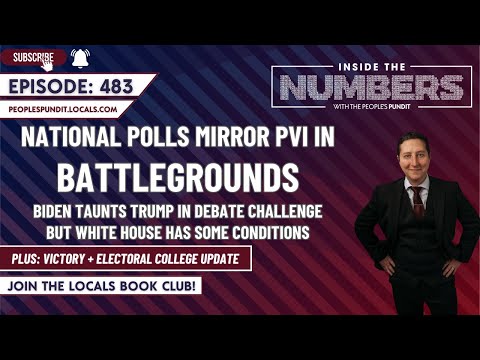 National and State Polls in PVI Sync, Plus Debate(!) | Inside The Numbers Ep. 483