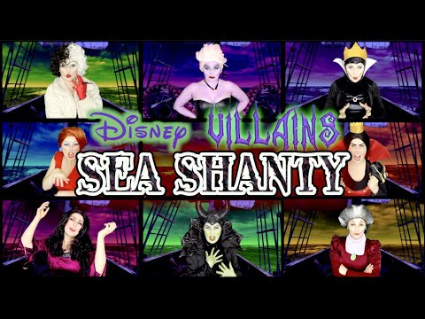 DISNEY VILLAIN SEA SHANTY - Ultimate Disney Villain Pirate Parody