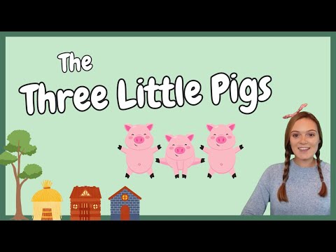 The Three Little Pigs | Classic Fairy Tale Story Time for Kids | Miss Phonics' Traditional Tales