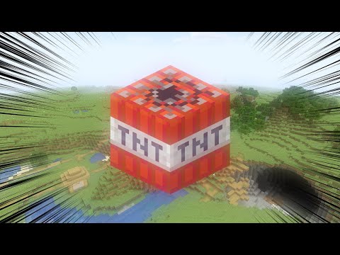 Minecraft, But TNT Spawns On Us Every 10 Seconds