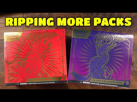 Opening Scarlet & Violet BASE SET Packs!