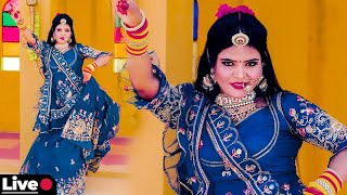 Nisha Jaiswal का देसी मॉडर्न डांस | अस्सी कली को घाघरो | Mamta Rangili | Rajasthani DJ Song 2024