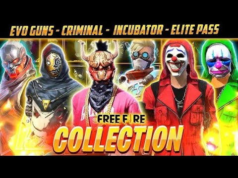 Season 1 To 10 All Elite Pass Collection Video Available Today 😱 Golden Shade & Red Criminal 😘