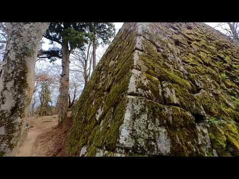 FPV Vlog.140 FPV shooting and flight of Takatori Castle, one of Japan's three major mountain castles