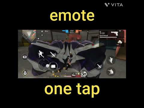 emote one tap in free fire #shorts #shortvideo