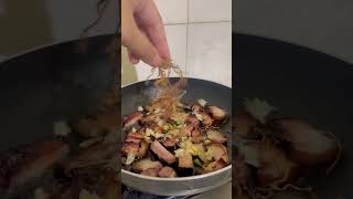 *No Oil Smoked Pork Fry Recipe * #smokedpork #porkrecipe #nooilrecipe #shortvideo