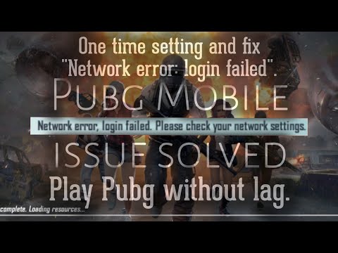 How to fix,"Network error: login failed" problem | Pubg Mobile Global | Battlegrounds Mobile India