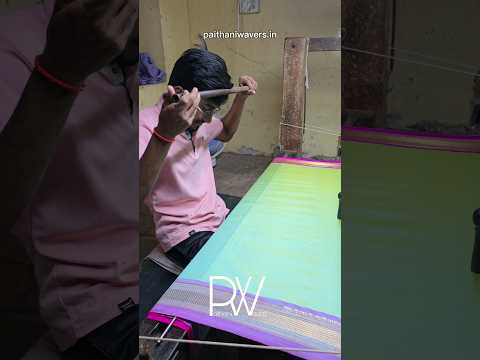 Manufacturing Silk Saree Pallu Design #paithani #traditional #silk #saree #design