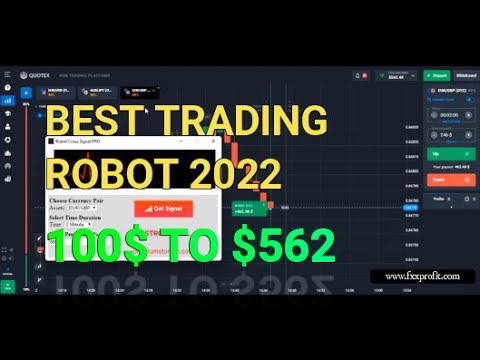 Best Trading Robot 2022 - 100$ to $562 - Best robot cross signal pro