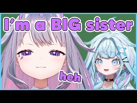 Biboo's immediate smug when she got a new little sister [#FLOWGLOW DEBUT WATCHALONG]