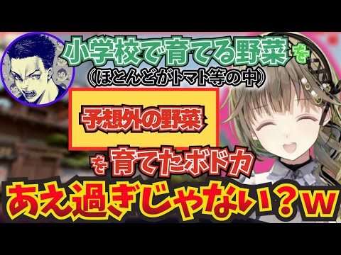 小学生の頃、育てる野菜を逆張りし過ぎて予想外の野菜にした話をするボドカ！ｗ【ぶいすぽ！/英リサ/切り抜き】