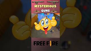 😲MYSTERIOUS GUNS😲 #freefire #factsaboutfreefire #freefirefacts #amazingfactsaboutfreefire