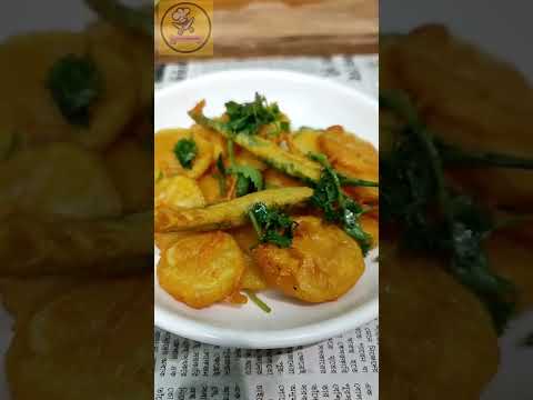 Aloo pakora recipe |Aloo crispy pakora |#allo #shorts#streetfood