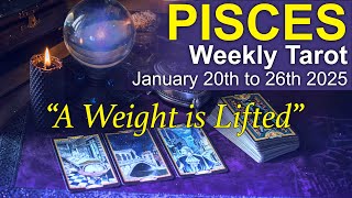 PISCES "UNEXPECTED NEWS!" Weekly Tarot Reading January 20th to 26th 2025 #weeklytarotreading