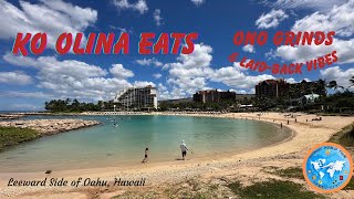 Ko Olina Eats near Disney's Aulani and Four Seasons | Monkeypod | Happy Hours | 4K