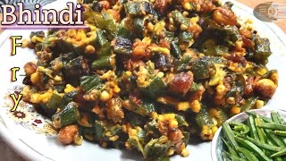 Bhindi Fry l Function Style Bendakaya Fry