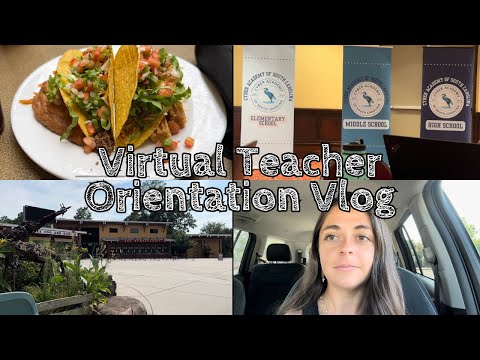 Virtual Remote Teacher Vlog | New Hire Orientation