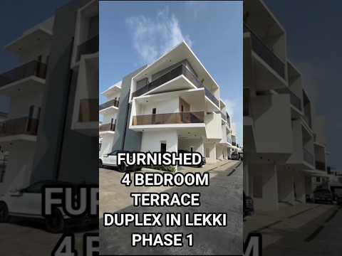 Furnished 4 bedrooms terrace | Lekki phase 1