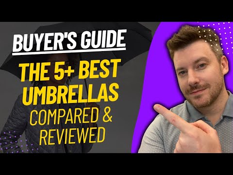 TOP 5 Best Umbrellas - Best Umbrella Review (2024)