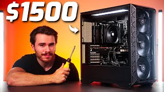 The BEST 👑 $1500 1440p Gaming PC!⚡Build Guide 2024