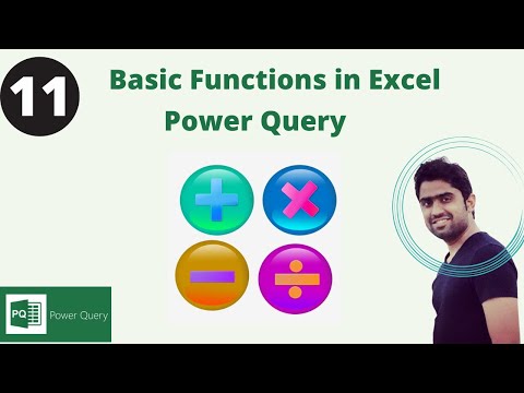 Addition Subtraction Division and Multiplication in Excel Power Query