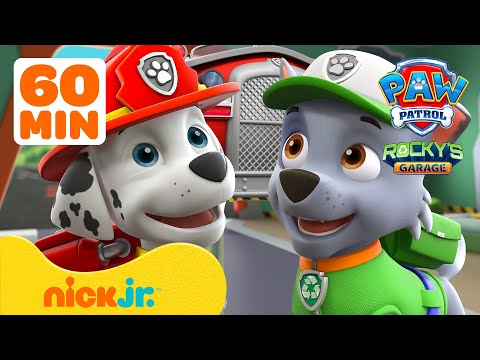 PAW Patrol's Rocky's Garage Compilation #8 w/ Marshall | Nick Jr.