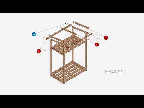 Premium Firewood Shed Plans for Efficient Storage | DIY Woodworking