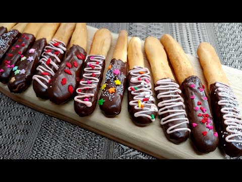 Beautiful chocolate cookies that are simple to make