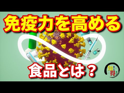 免疫力を高め体を守る最強の食べ物がコレ！免疫力を高めてくれる凄すぎる食品とは？　◆知っ得◆雑学