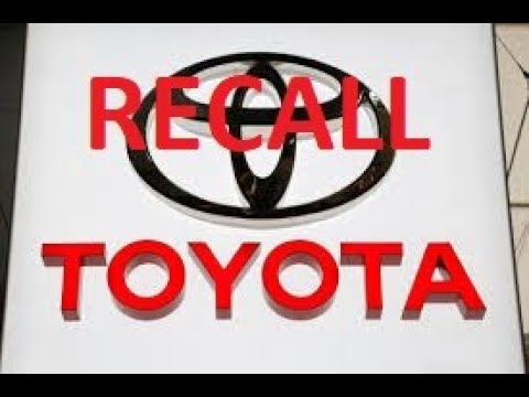 New Toyota Airbag Safety Recall