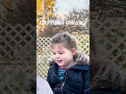 New Cold Plunge Challenge video is out now! #cold #coldplunge #trivia #family