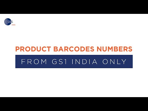 Why you should get product barcodes from GS1 India