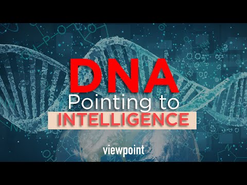 DNA: Pointing to Intelligence