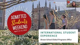 Admitted Students Weekend 2024 | International Student Experience