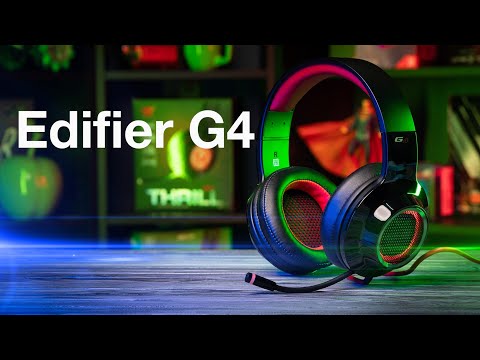 Распаковка наушников Edifier G4 / Unboxing Edifier G4