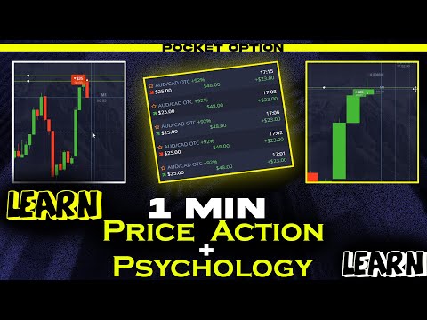 "Mastering 1-Minute Price Action Trades With Fully Explain | Binary Option "