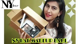 NY BAE MAKEUP HAUL| foundation, compact, primer,eyeliner etc. cheapest makeup items| Styling Nisha