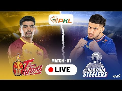 Telugu Titans Vs Haryana Steelers Live Match Today | Pro Kabaddi