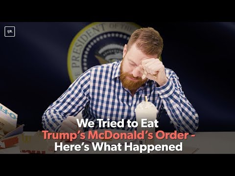 We Tried Trump's McDonalds Order... Here's What Happened